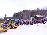 Vasův běh - Zácpa pod kopcem.